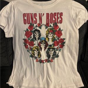 Torrid White Guns N' Roses Graphic Tee